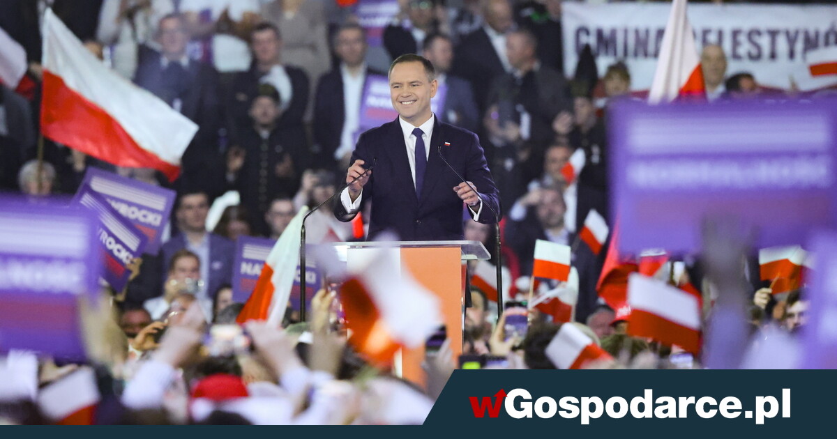 Karol Nawrocki&#39;s Convention in Łódź. Current president   of the Republic of Poland!