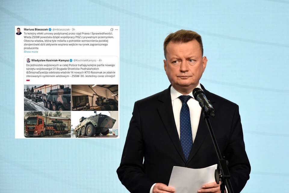 Rosomaki dla wojska. Żabol przypomina: Efekt umowy PiS