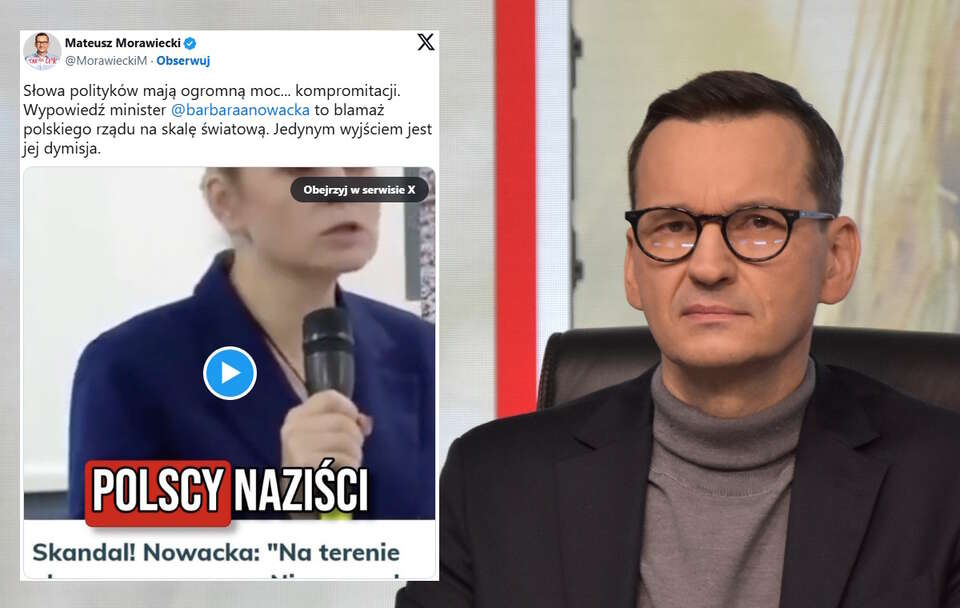 Mateusz Morawiecki / autor: Fratria/X