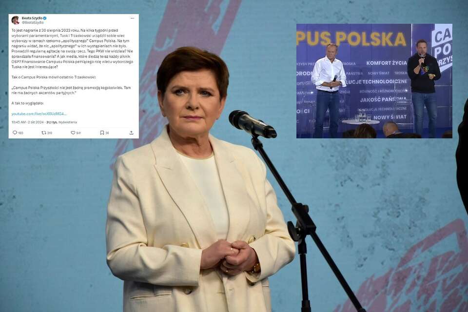 Agitacja na Campusie. Szydło: Tego PKW nie widziała?