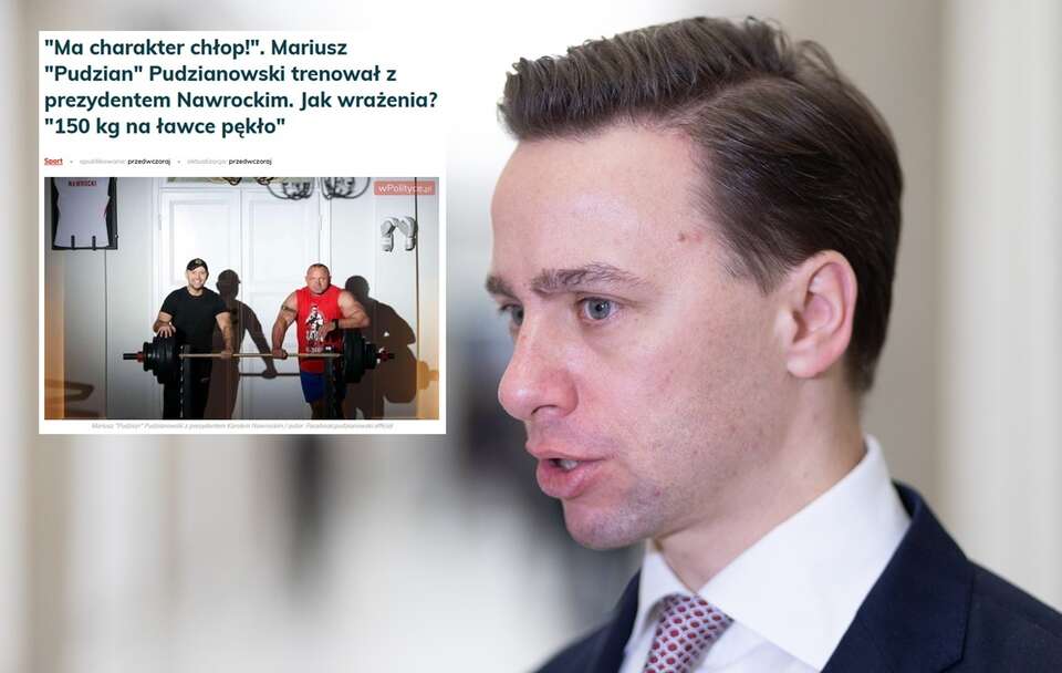 Prezydent trenował z "Pudzianem". Bosak odpowiada na krytykę