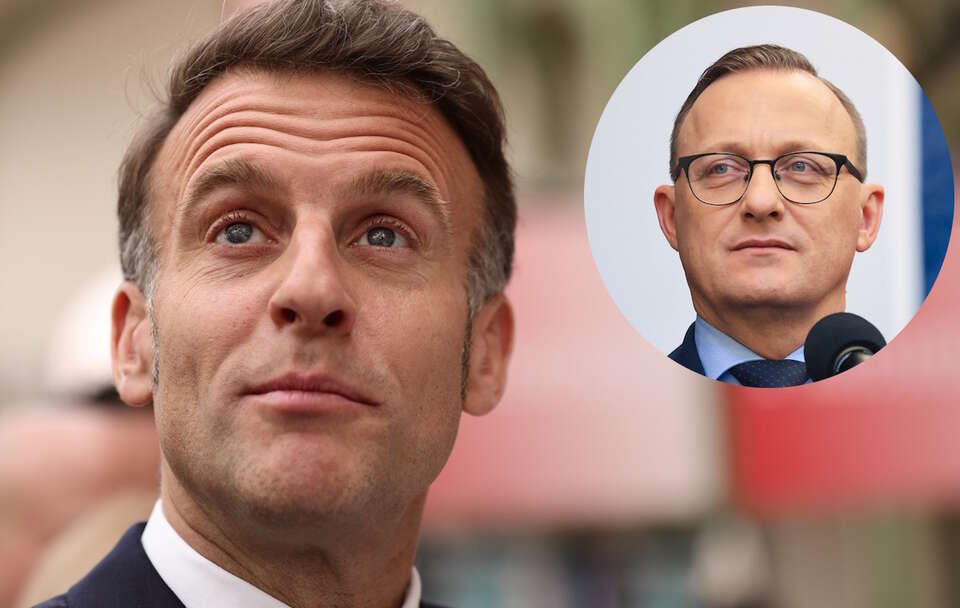 Donald Tusk zablokował spotkanie prezydentów Emmanuela Macrona i Karola Nawrockiego.  / autor: PAP/EPA/TERESA SUAREZ / POOL/KPRP