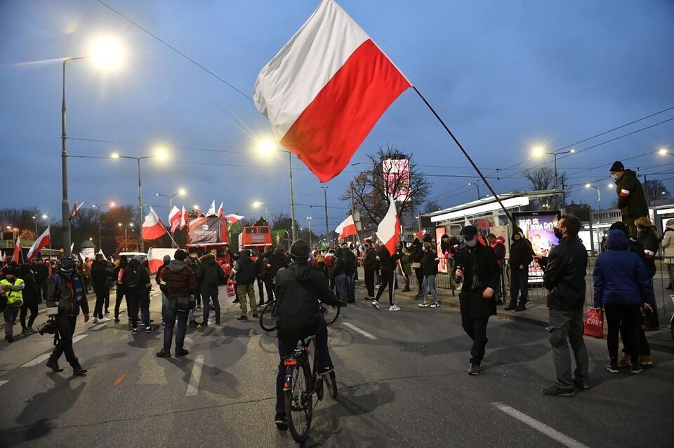 Warszawa, Marsz Niepodległości / autor: PAP/Radek Pietruszka