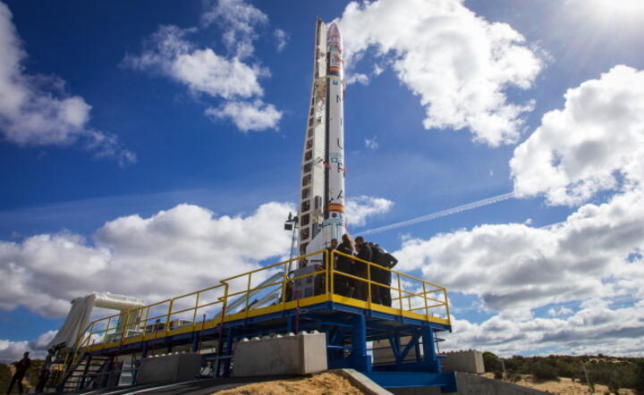Platforma startowa pierwszej europejskiej prywatnej rakiety „MIURA 1 / autor: PAP/EPA/JULIAN PEREZ