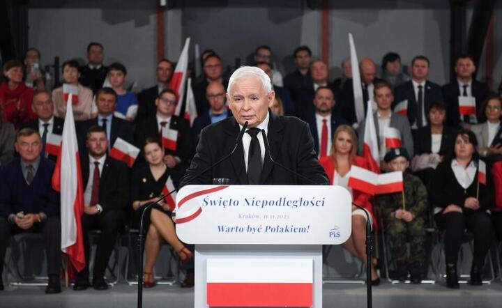Prezes Prawa i Sprawiedliwości Jarosław Kaczyński / autor: TVP 