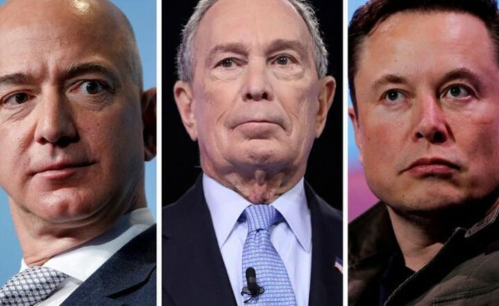 Jeff Bezos, Warren Buffett, Elon Musk / autor: NY Times/Twitter