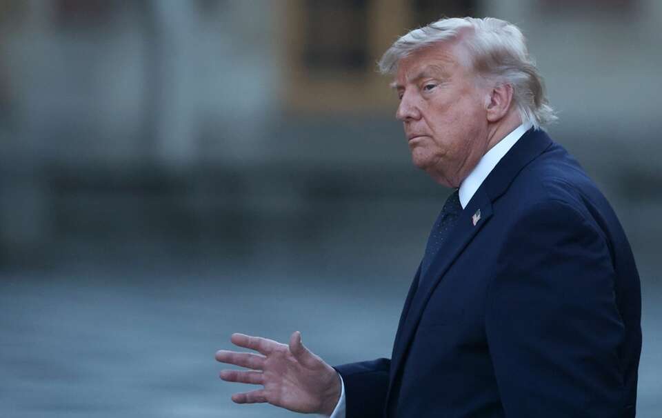 Prezydent USA Donald Trump / autor: PAP/EPA/MOHAMMED BADRA