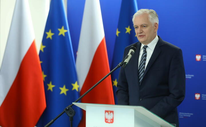 wicepremier, minister rozwoju, pracy i technologii Jarosław Gowin / autor: PAP/Rafał Guz
