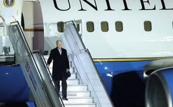 Prezydent USA Joe Biden już w Warszawie. Plan wizyty