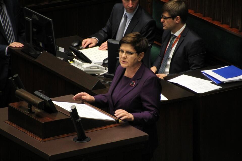 Beata Szydło / autor: Fratria