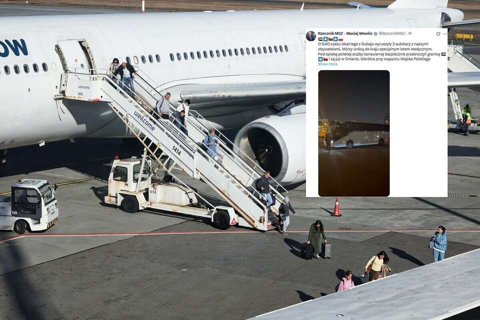 Rychło w czas. Ewakuowano 3 autokary Polaków z Dubaju