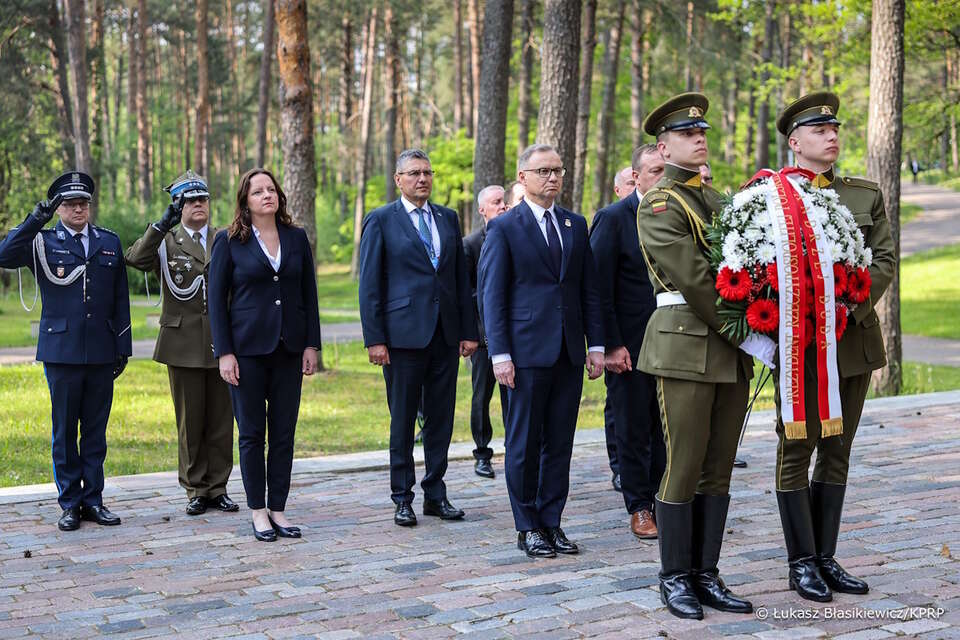 Prezydent Duda w Wilnie / autor: KPRP/Łukasz Basikiewicz