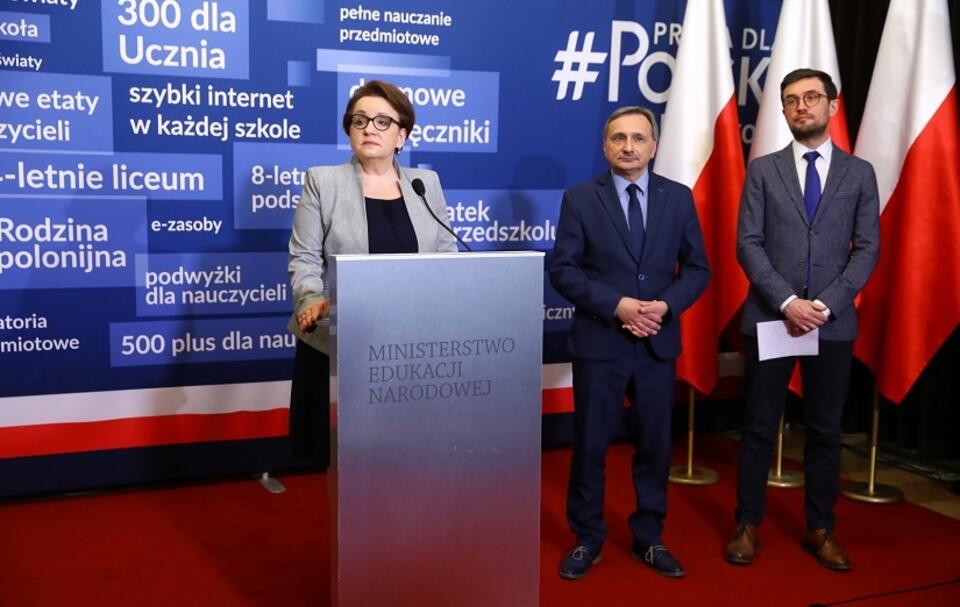 Minister edukacji narodowej Anna Zalewska / autor: PAP/Rafał Guz