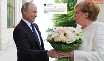 Wicenaczelny "Bild" mocno o zależności Merkel od Putina!
