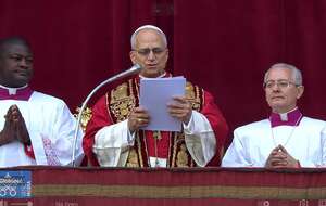 Papież Leon XIV w orędziu Urbi et Orbi / autor: Vatican Media