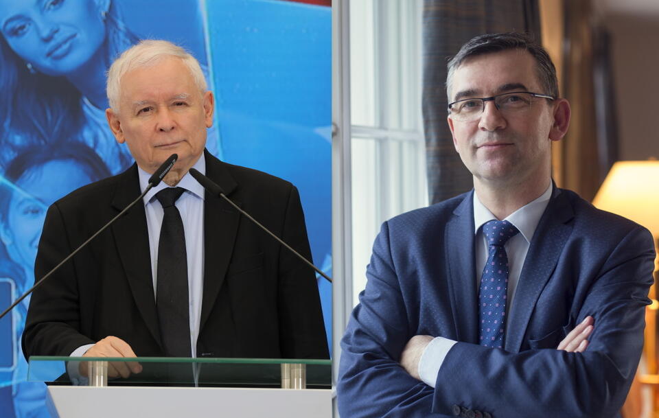Jarosław Kaczyński i Andrzej Przyłębski / autor: Fratria