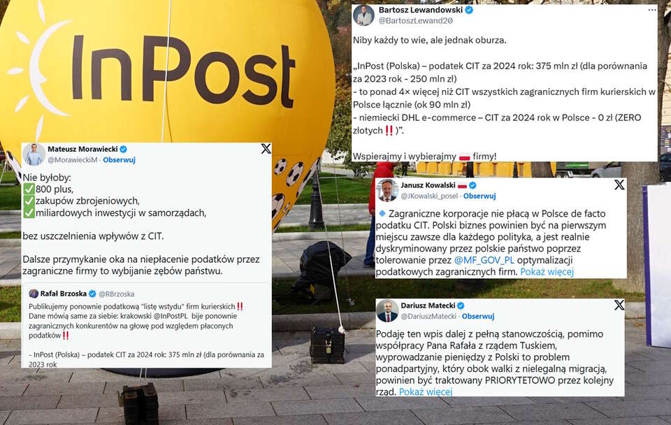 InPost / autor: Fratria/X