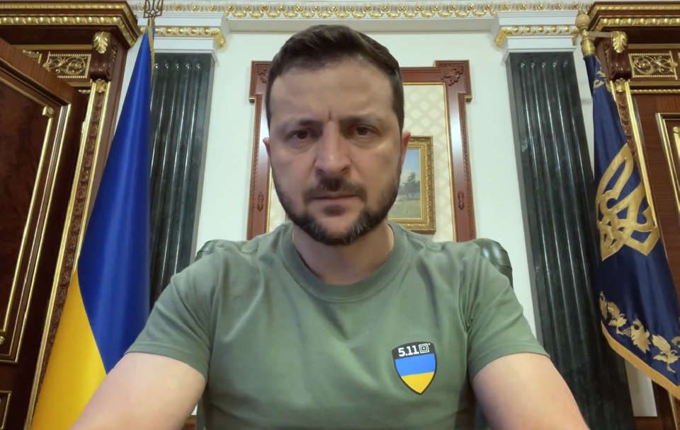 prezydent Ukrainy Wołodymyr Zełenski / autor: Facebook/Володимир Зеленський