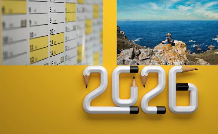 Jak zaplanować w 2026 roku dłuższe okresy wolnych dni / autor: Pixabay x 3