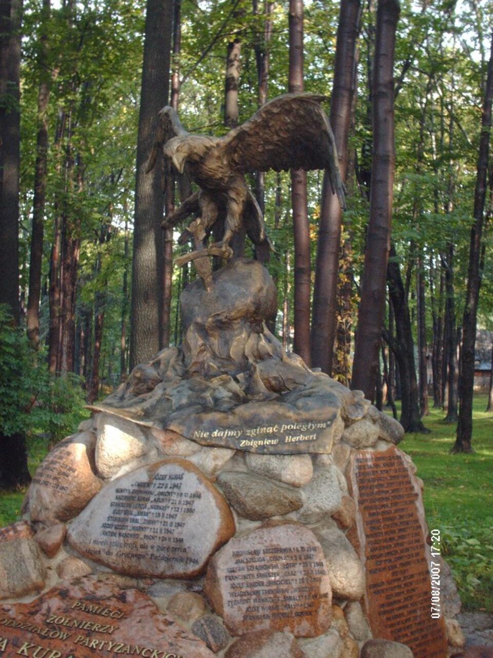 Pomnik Józefa Kurasia "Ognia" w Zakopanem
