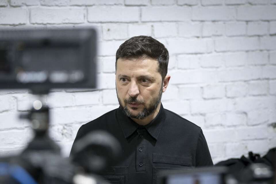 Wołodymyr Zełenski / autor: PAP/EPA