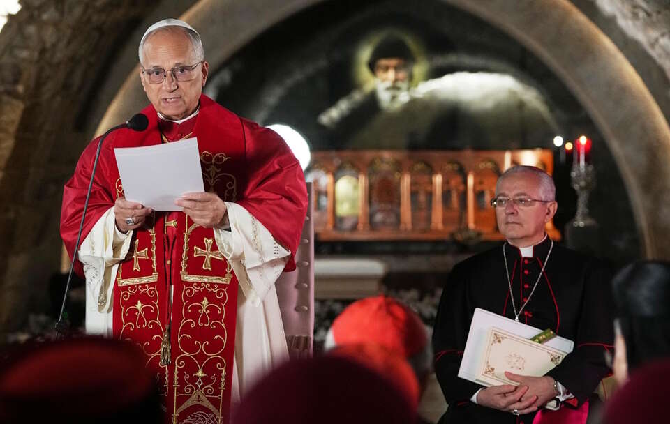 Papież Leon XIV / autor: PAP/EPA/DOMENICO STINELLIS / POOL