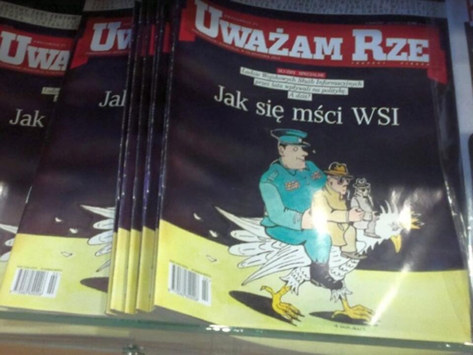"Uważam Rze" - numer jeden na rynku świeckich tygodników opinii. 