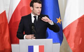 Belgijskie media: Macron chce zakopać topór z Polską