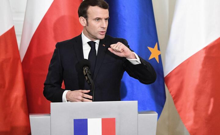 Emmanuel Macron / autor: PAP/Radek Pietruszka