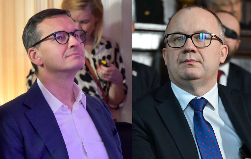 Mateusz Morawiecki, Adam Bodnar / autor: Fratria/PAP/Art Service