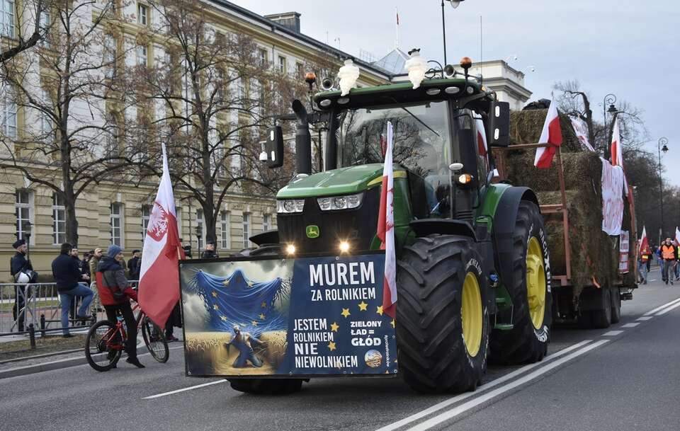 protest rolników / autor: Fratria