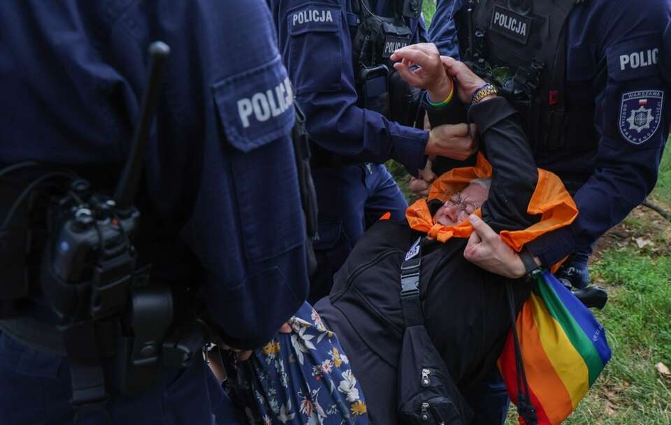 Katarzyna Augustynek usunięta z trasy marszu / autor: PAP/Paweł Supernak
