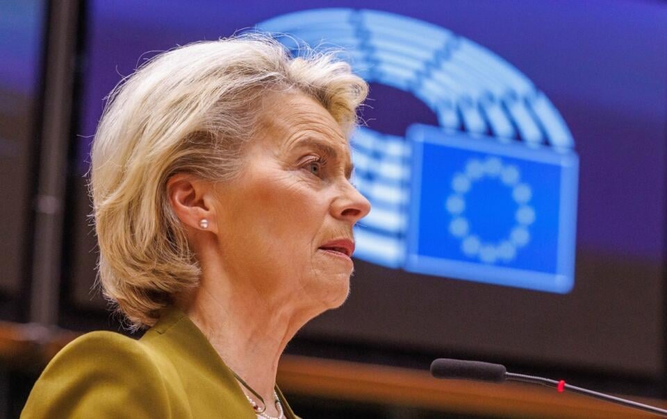 Ursula von der Leyen / autor: PAP/EPA/OLIVIER MATTHYS