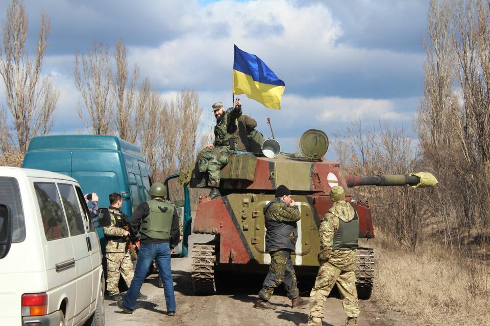 Wojna na Ukrainie, strefa ATO / autor: wPolityce.pl