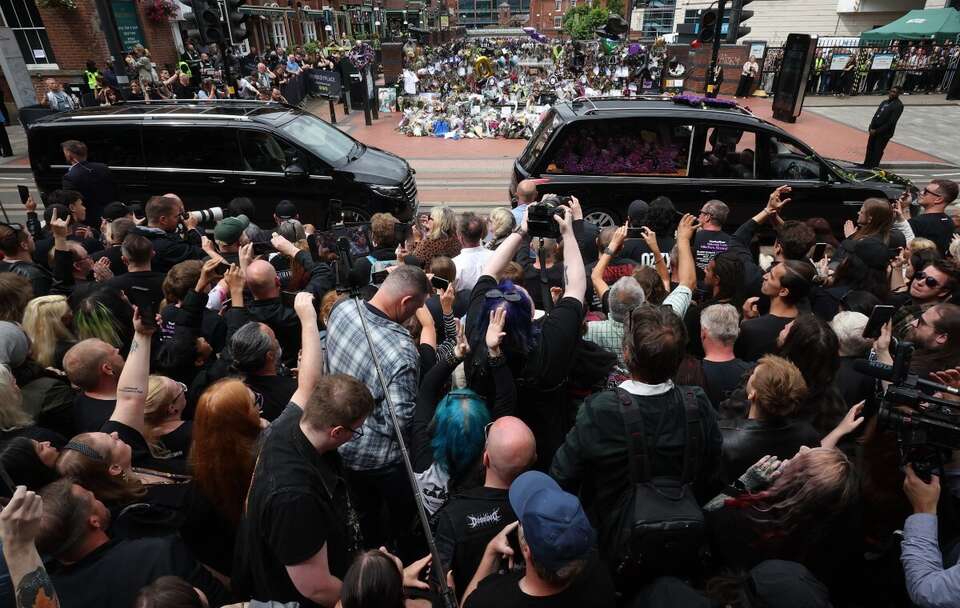 Ostatnie pożegnanie Ozzy’ego Osbourne’a / autor: PAP/EPA/ADAM VAUGHAN