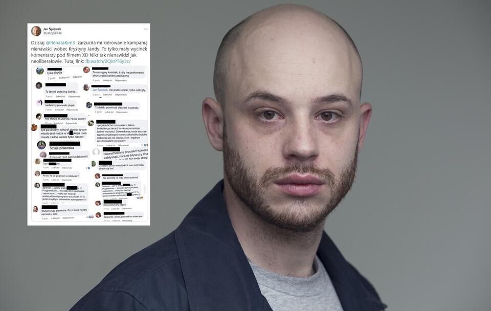 autor: Fratria/screen Twitter Jan Śpiewak