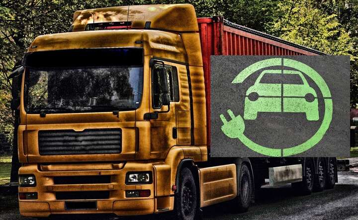 Czy biznes transportowy przeżyje przesiadkę z ciężarówki z silnikiem Diesla do TIRa z napędem na prąd? / autor: Pixabay x 2