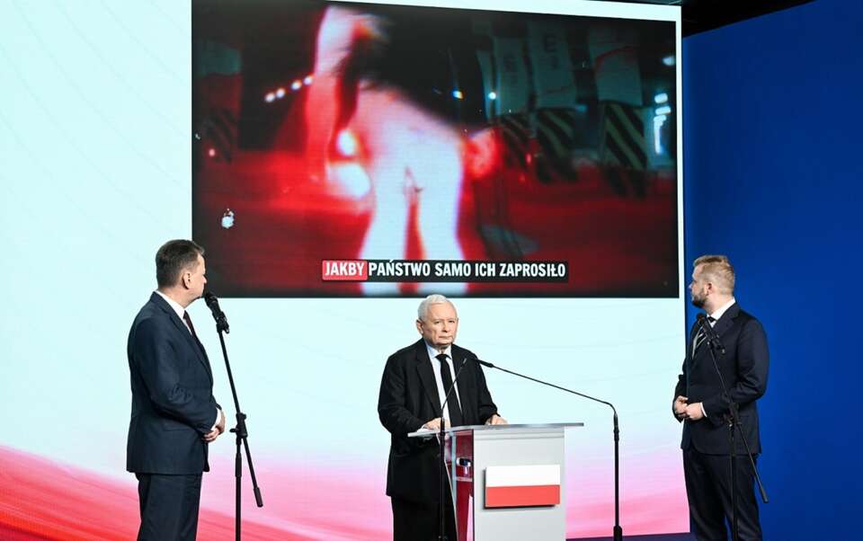 Prezes PiS: Z tym rządem Polska nie jest bezpieczna