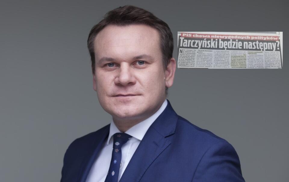 Dominik Tarczyński, poseł PiS / autor: Fratria