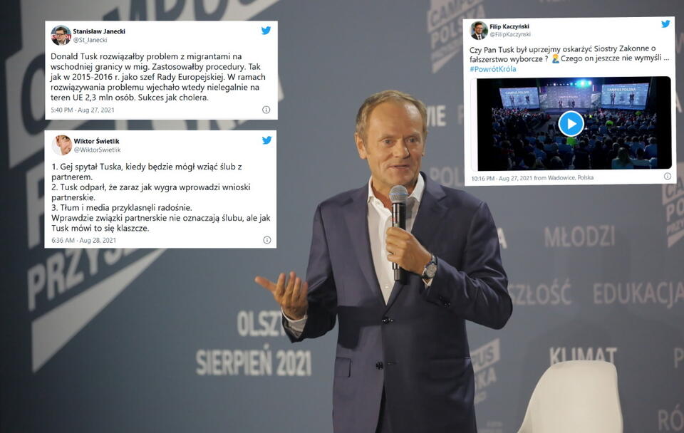 Donald Tusk / autor: PAP/Tomasz Waszczuk/Twitter