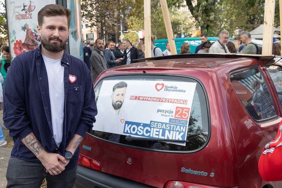 Sebastian Kościelnik na tle swojego seicento / autor: Fratria