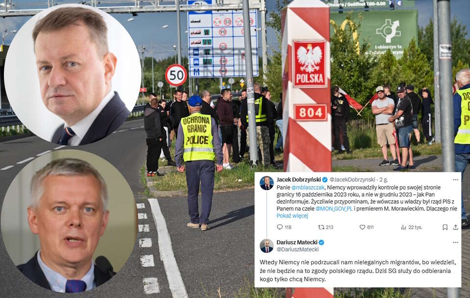 Mariusz Błaszczak, Tomasz Siemoniak / autor: Fratria/PAP/Marcin Bielecki/PAP/Paweł Supernak