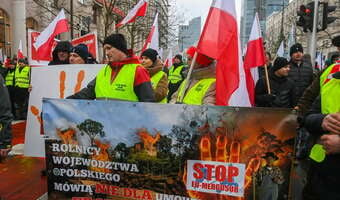 Protest rolników pod hasłem „5 x stop”