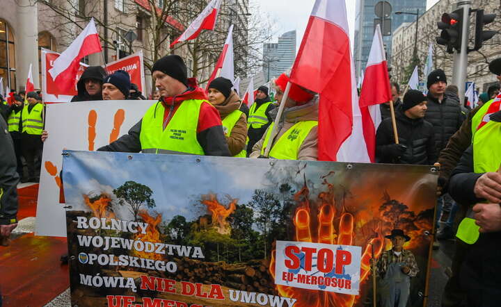 Protest rolników pod hasłem „5 x stop”