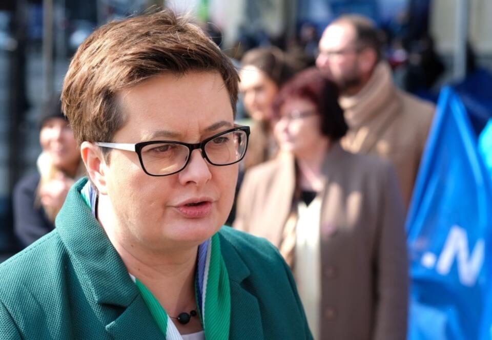 Katarzyna Lubnauer  / autor: PAP/Andrzej Grygiel