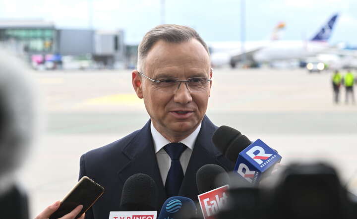 Prezydent RP Andrzej Duda  / autor: PAP/Radek Pietruszka