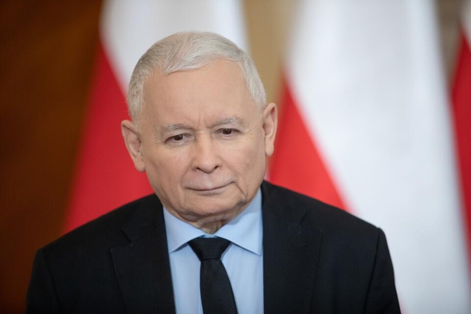 Prezes Jarosław Kaczyński / autor: Fratria