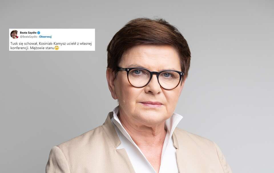 Beata Szydło / autor: Fratria/X (screenshot)