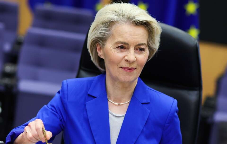 Ursula von der Leyen / autor: PAP/EPA/OLIVIER HOSLET