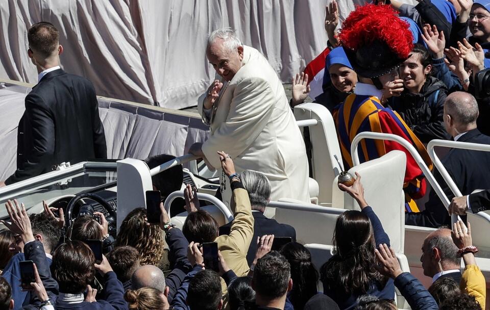 Papież Franciszek / autor: PAP/EPA